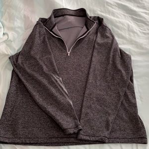 Men’s Lightweight Adidas Quarter Zip Sweatshirt